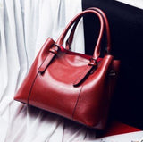 Women leather handbags